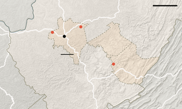 WV Flood Map Graphic by NY Times | The Clendenin Leader