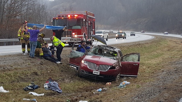 3 injured in vehicle accident involving election in Kanawha County