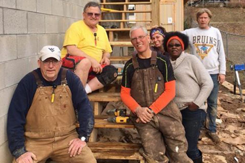 WVUMC Disaster Recovery Team in Clendenin