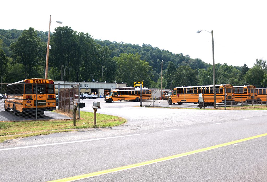 Kanawha County Schools Elkview Bus Garage | Photo Credit: Mark Burdette